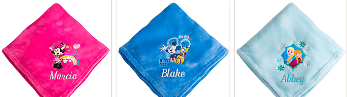 Disney Fleece Blanket – Get Character Throws for $10 + $1 Personalization!!!