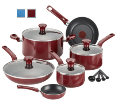 T-Fal Excite 14-pc. Aluminum Nonstick Cookware Set