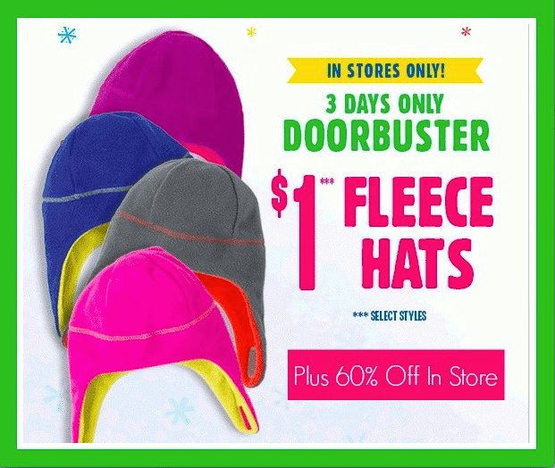 The Children’s Place Hat Deal + 60 OFF!