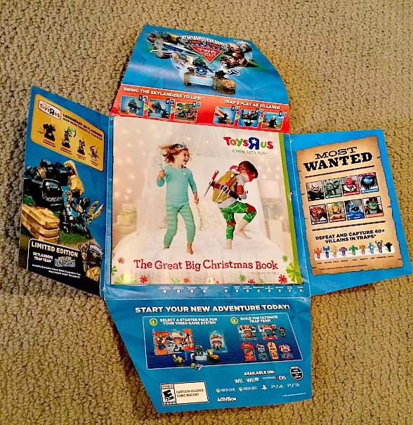 The Great Big Christmas book from Toys R Us
