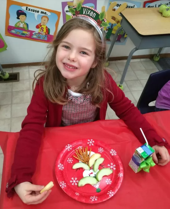 Christmas Tree Treats at School