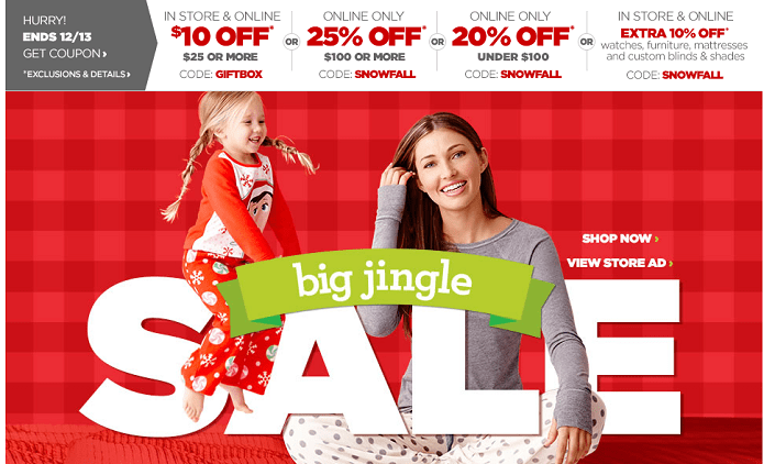 JCPenney Coupon Code Sale
