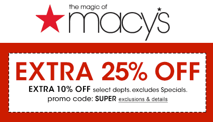 North Face Sale At Macy’s Extra 25% OFF!