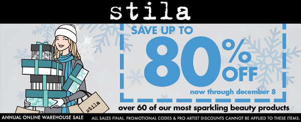 Stila Cosmetic warehouse sale