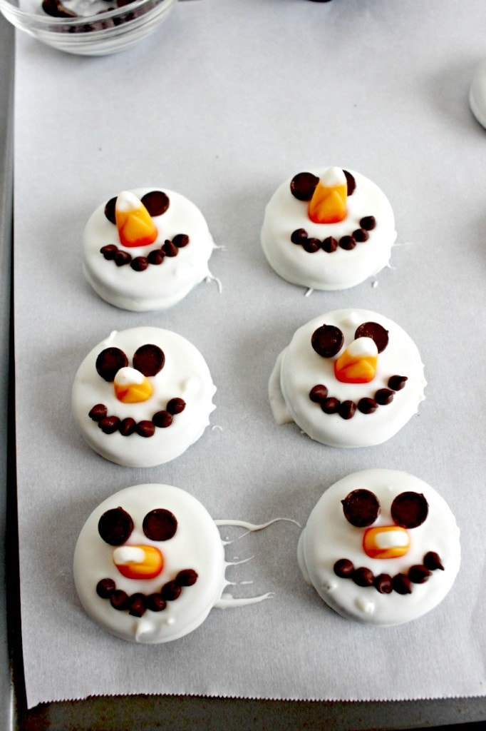 Snowman Christmas Cookies