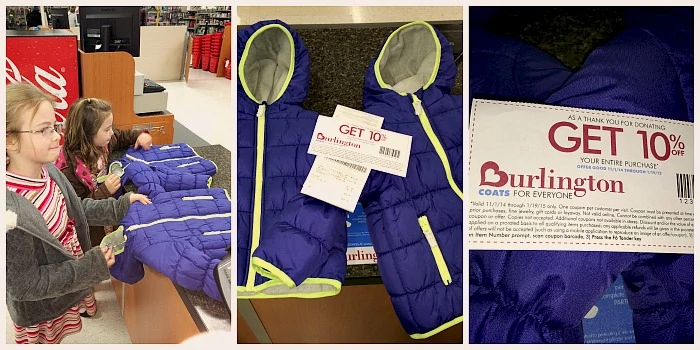 Burlington Stores Coat Drive + 10% Off Coupon