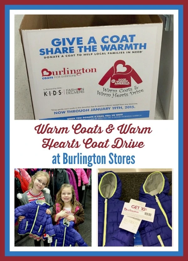 Burlington coat hotsell factory donation request