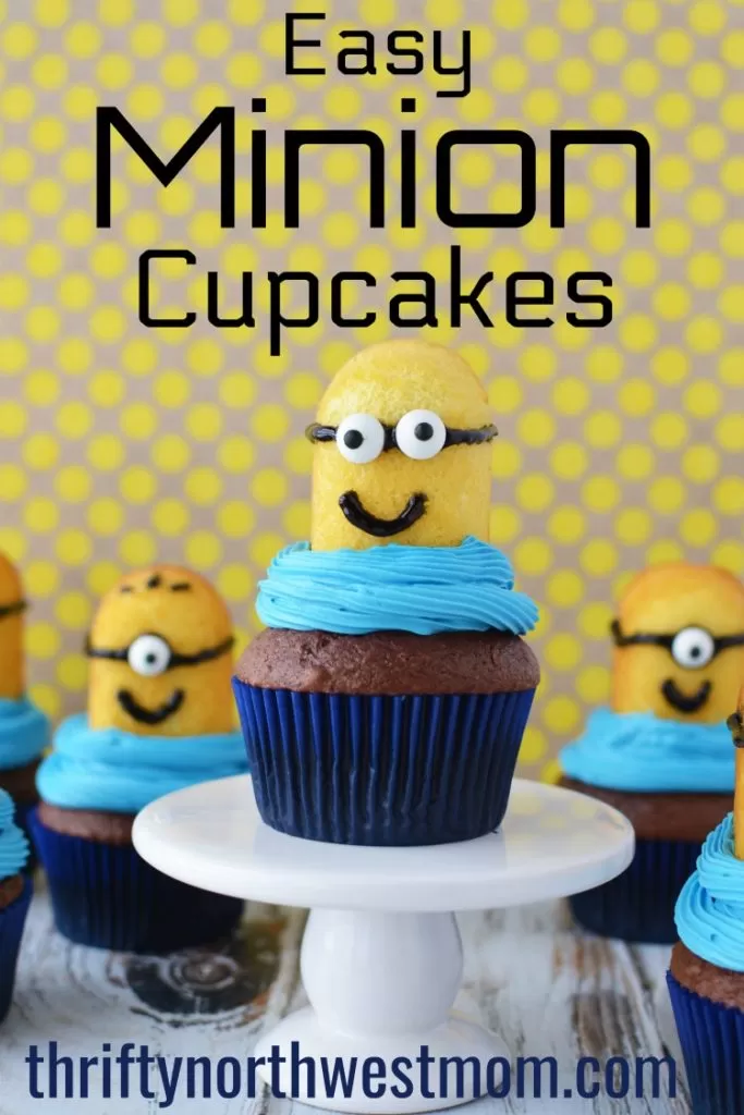 The Easiest Minion Cupcakes – Super Cute & So Fun for a Party!