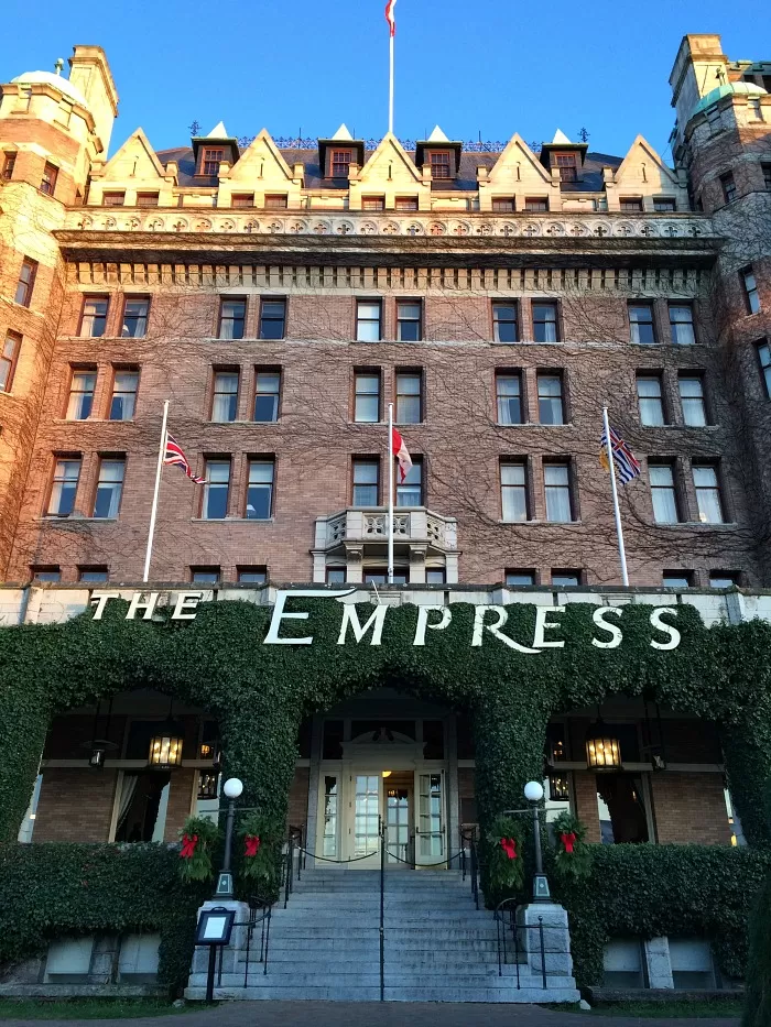 The Empress Hotel in Victoria BC