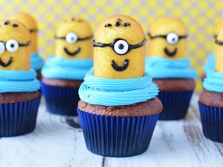 minions cupcakes