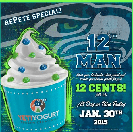 Yeti Yogurt Blue Friday Deal
