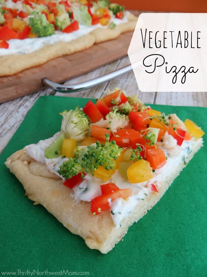 Vegetable Pizza Appetizer