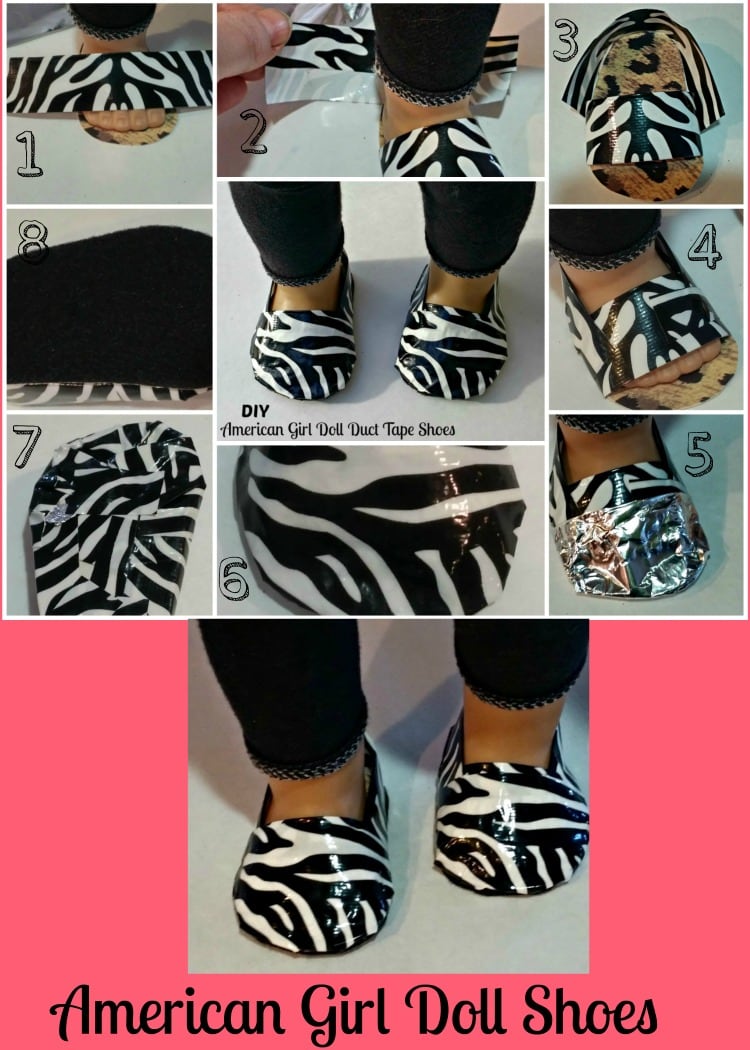 18 inch doll shoes pattern