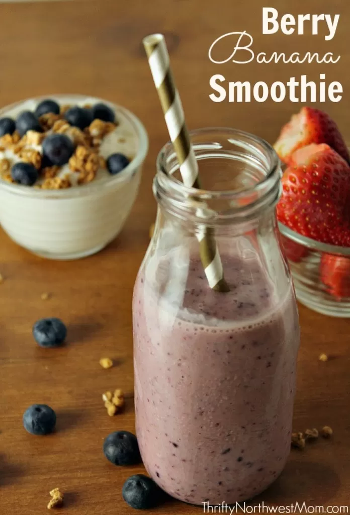 Chia Seed Recipes – Berry Banana Smoothie