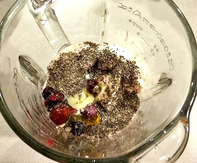 Berry Banana Smoothie in Blender