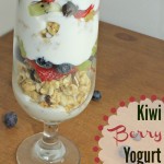Kiwi Berry Yogurt Parfait with Kashi Oats