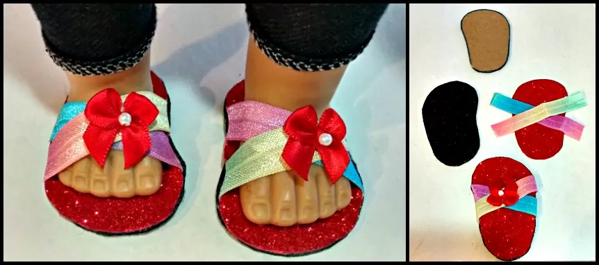 Make Your Own Doll Shoes