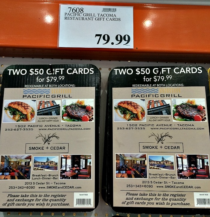 Costco Gift Card Save on Dining, Entertainment and Gifts Thrifty NW Mom