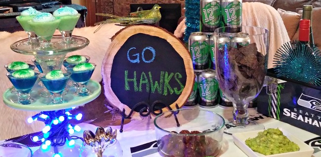 Wooden Chalkboard Seahawks 1