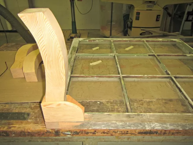 rustic coffee table made from window