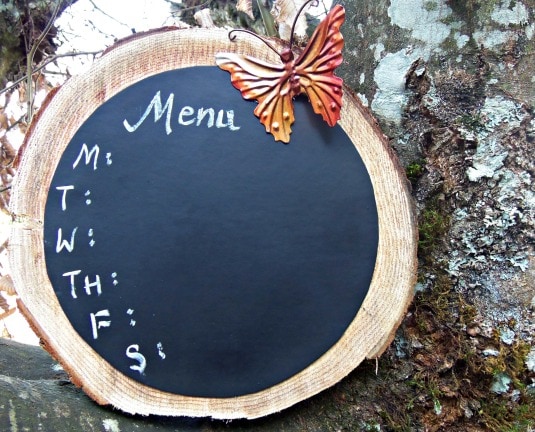 wooden chalkboard 7