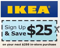 IKEA Coupon: Coupon For $20 OFF $150