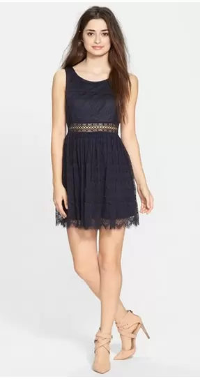 Lace Mini Dress