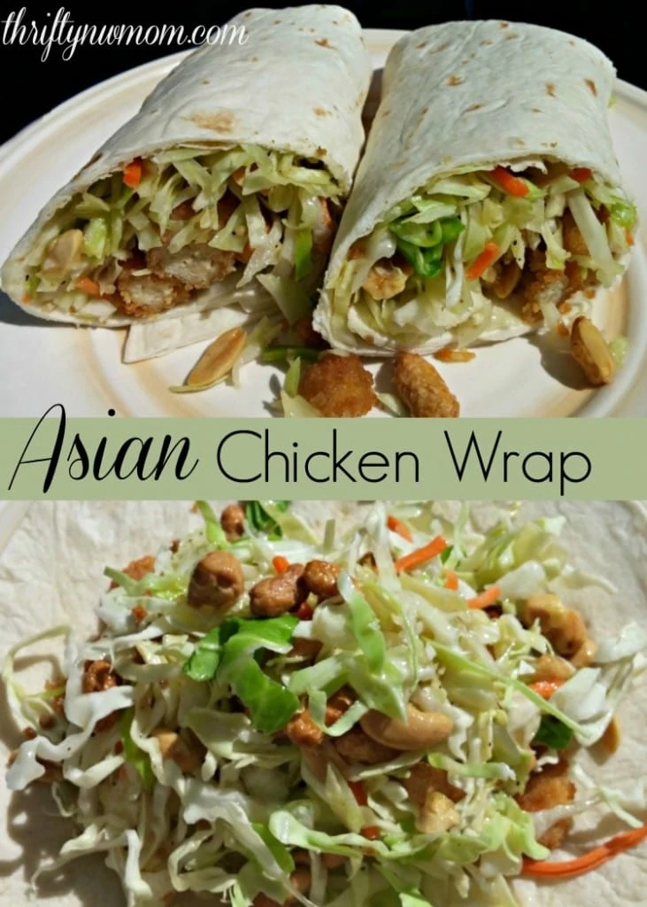 Asian Chicken Wrap
