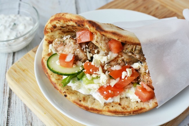 how to make chicken gyros at home