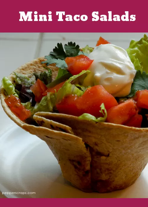Mini-Taco-Salads