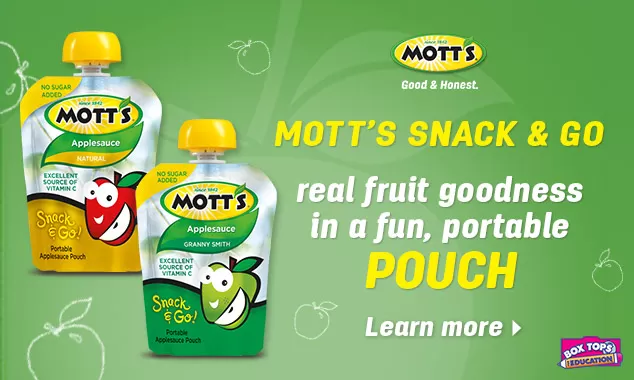 Mott's Snack & Go Applesauce Pouches