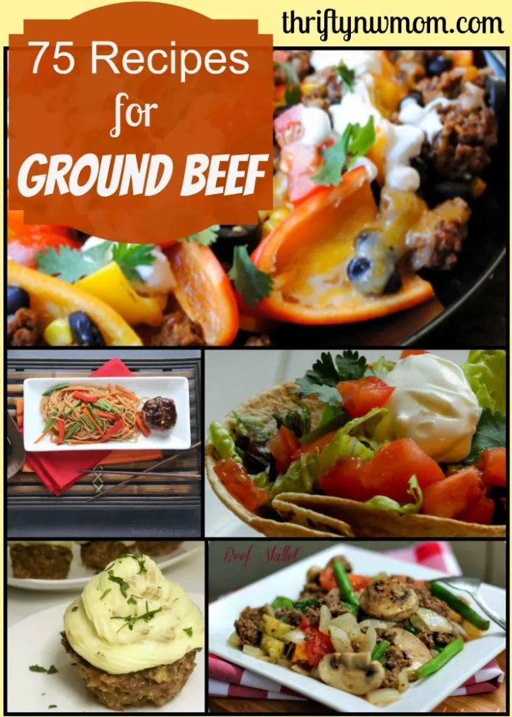 Recipes for Ground Beef – 75 Recipes To Inspire You!