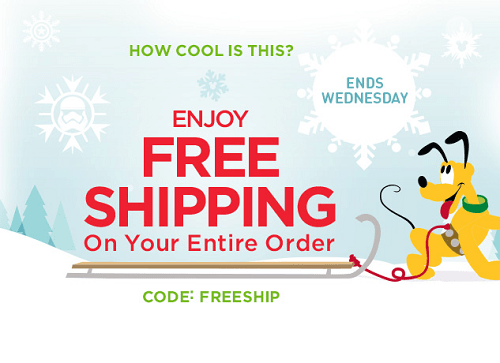 Disney Store Free Shipping