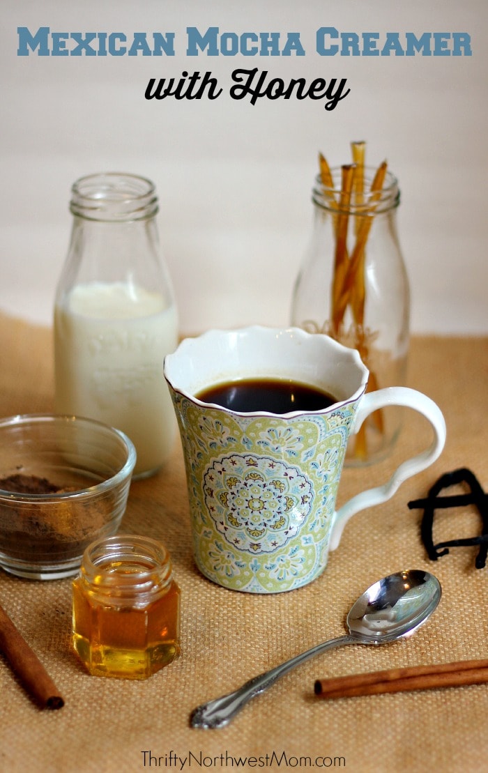 Mexican Mocha Creamer with Honey
