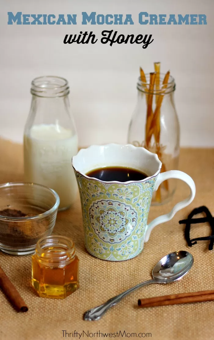 Mexican Mocha Creamer with Honey