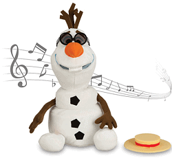 Olaf Singing Plush - Frozen - Medium