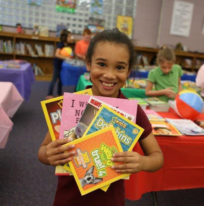 IAL Girl with Books