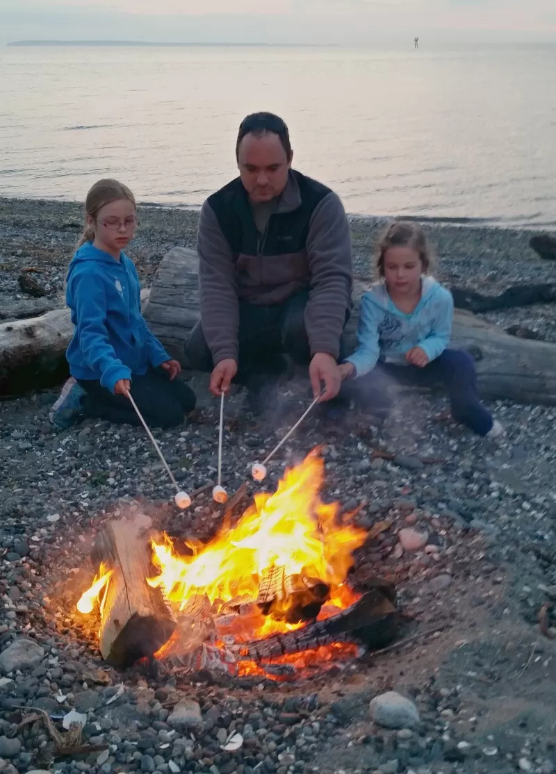 Smores on the Beach at Semiahmoo Resort