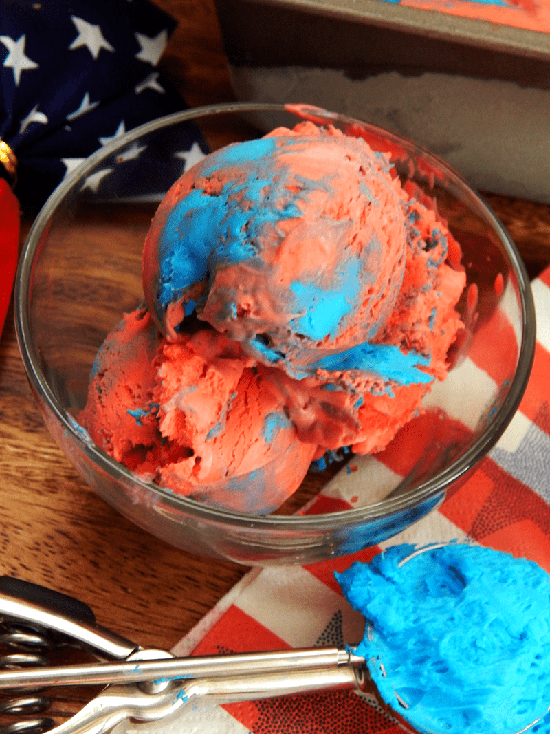 No Churn Fourth Of July Ice Cream Recipe