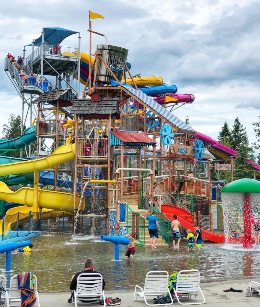 Silverwood Boulder Beach waterpark Kids area