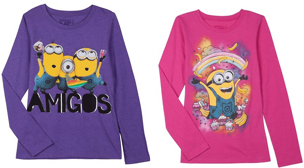 Despicable Me Girls' Graphic Tees