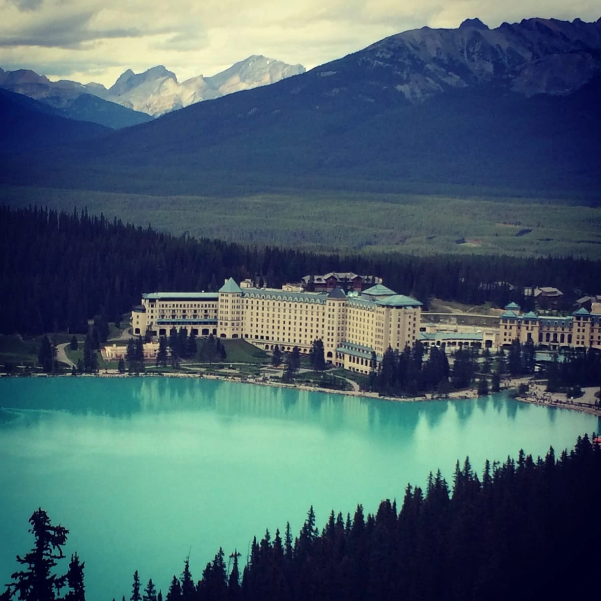 How to Use Trover - picture shared on Trover of Lake Louise
