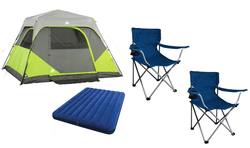 Ozark Trail 6-Person Instant Cabin Tent Bundle $79!