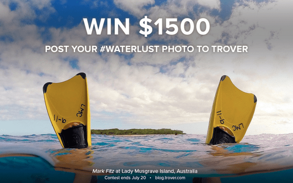 Trover Waterlust Photo Challenge Giveaway