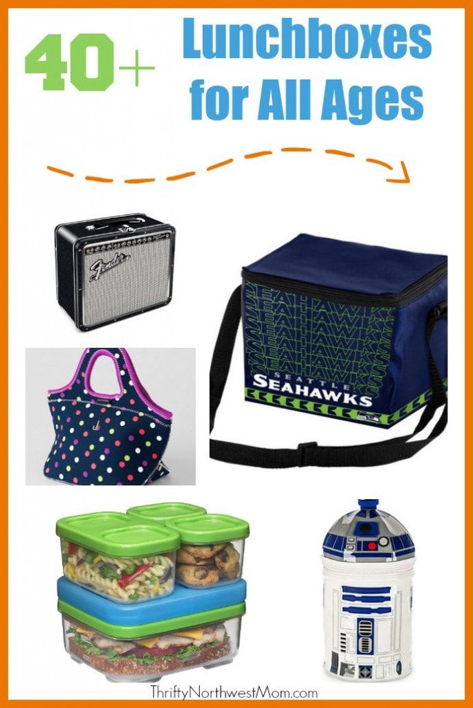 40 + Lunchboxes for All Ages