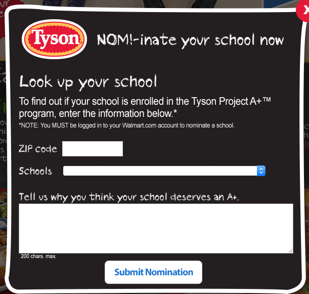 Nominate School for $1000 in labels