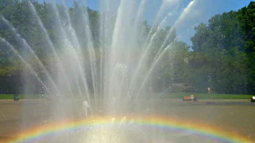 Seattle Center fountain