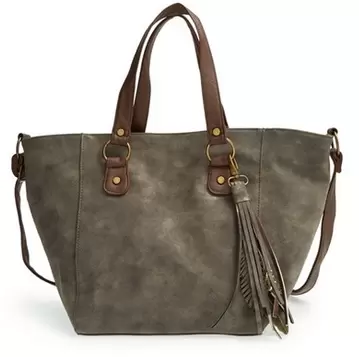 T-Shirt & Jeans Shimmer Down Faux Leather Tote