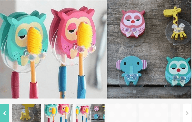 Wood Toothbrush Holders