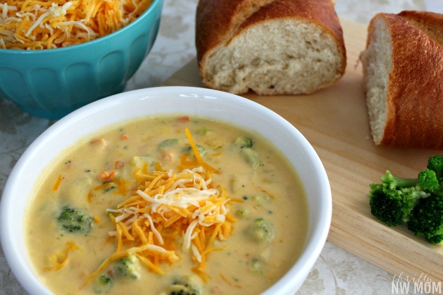 Panera Bread Broccoli Cheese Soup